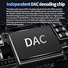 Portable DAC Decoding Amplifier KZ AM01, Female 3.5mm to Type C Amplifier Adapter Cable for KZ HiFi Headphone Earphone Earbud