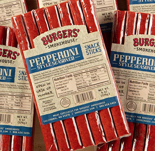 Burgers' Smokehouse Sausage Snack Stick Sampler #TOP4
