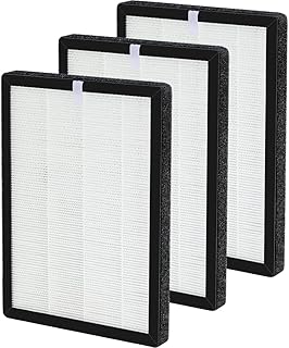 ProHEPA 9000 True HEPA Filters Replacement Compatible with VEVA ProHEPA 9000 Air Cleaner, Including 3 Pack True HEPA Filters Only