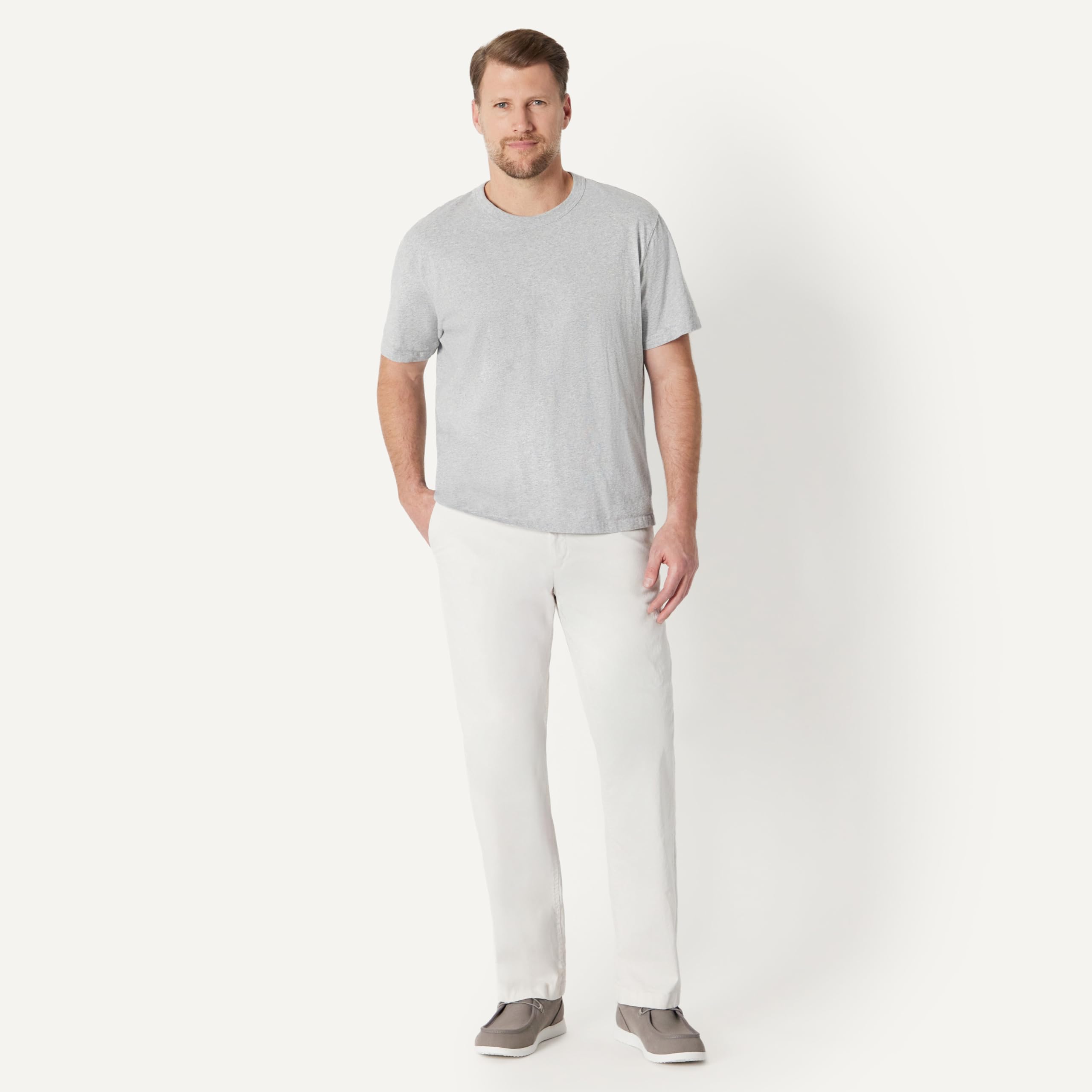 Amazon Essentials Mocasines de Lona con Puntera Redondeada Hombre