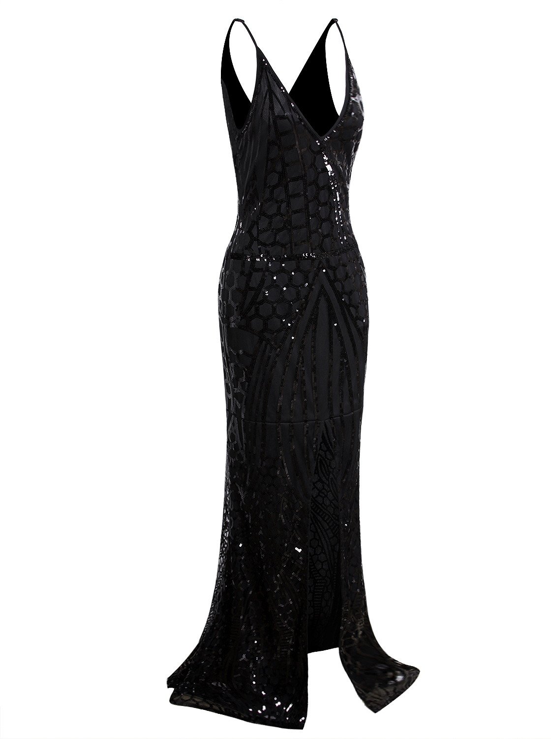 Photo 1 of Vijiv 1920s Sequin Slip Prom Gown