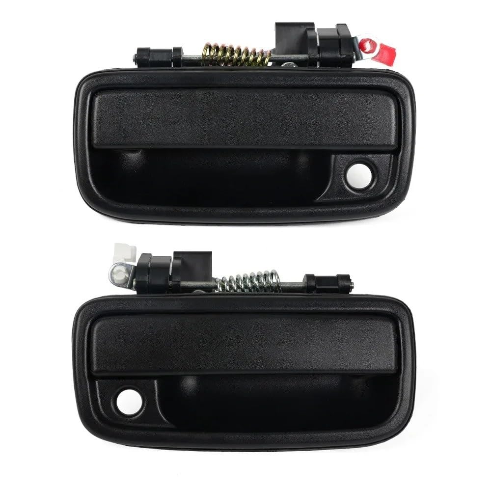 REOKIP Front Left Right Outside Exterior Door Handle for Toyota for Tacoma 1995 1996 1997 1998 1999 2000 2001 2002 2003 2004 6922035020(Front Pair)