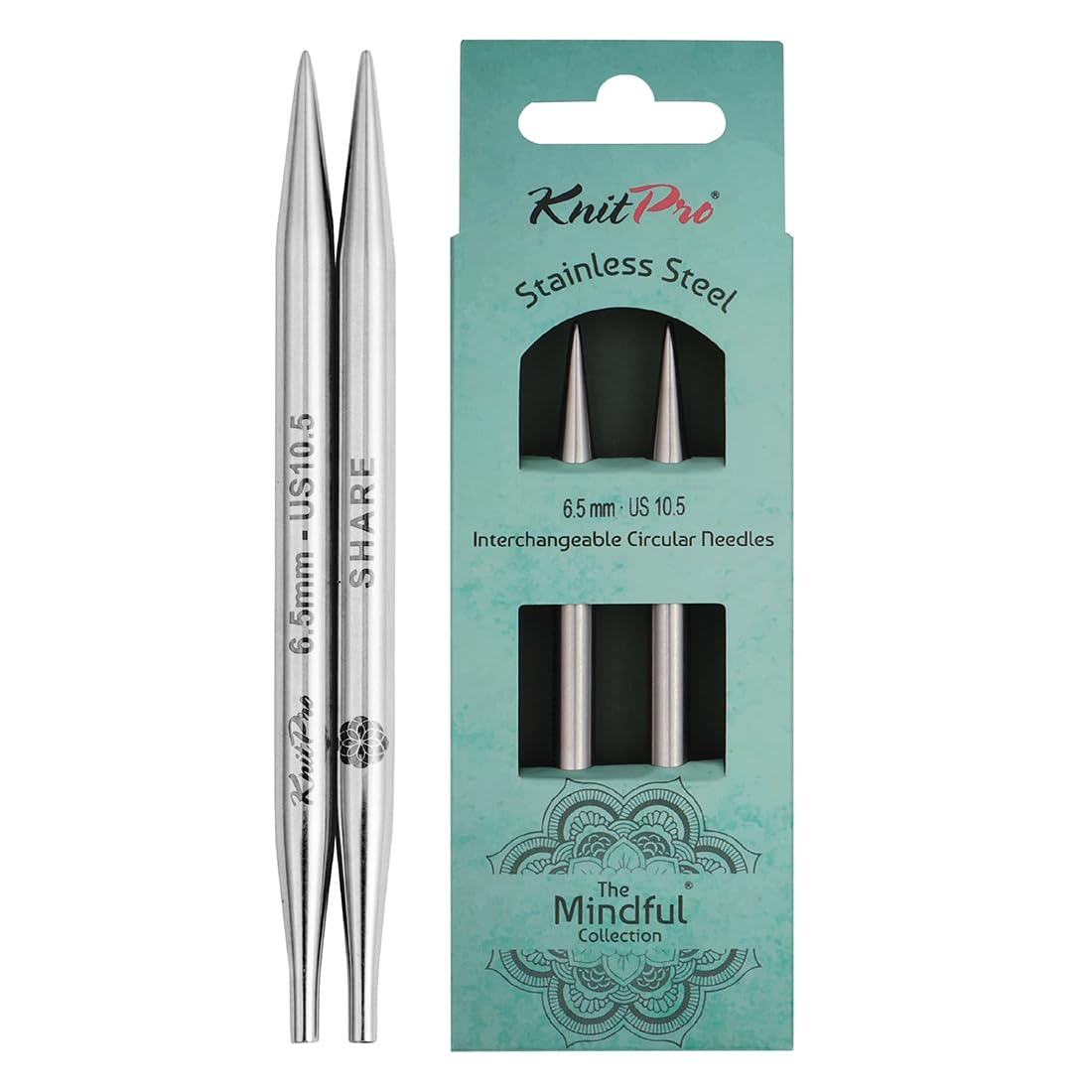 KnitPro The Mindful Collection Interchangeable Circular Needles 5" (13cm) | Size 6.5mm