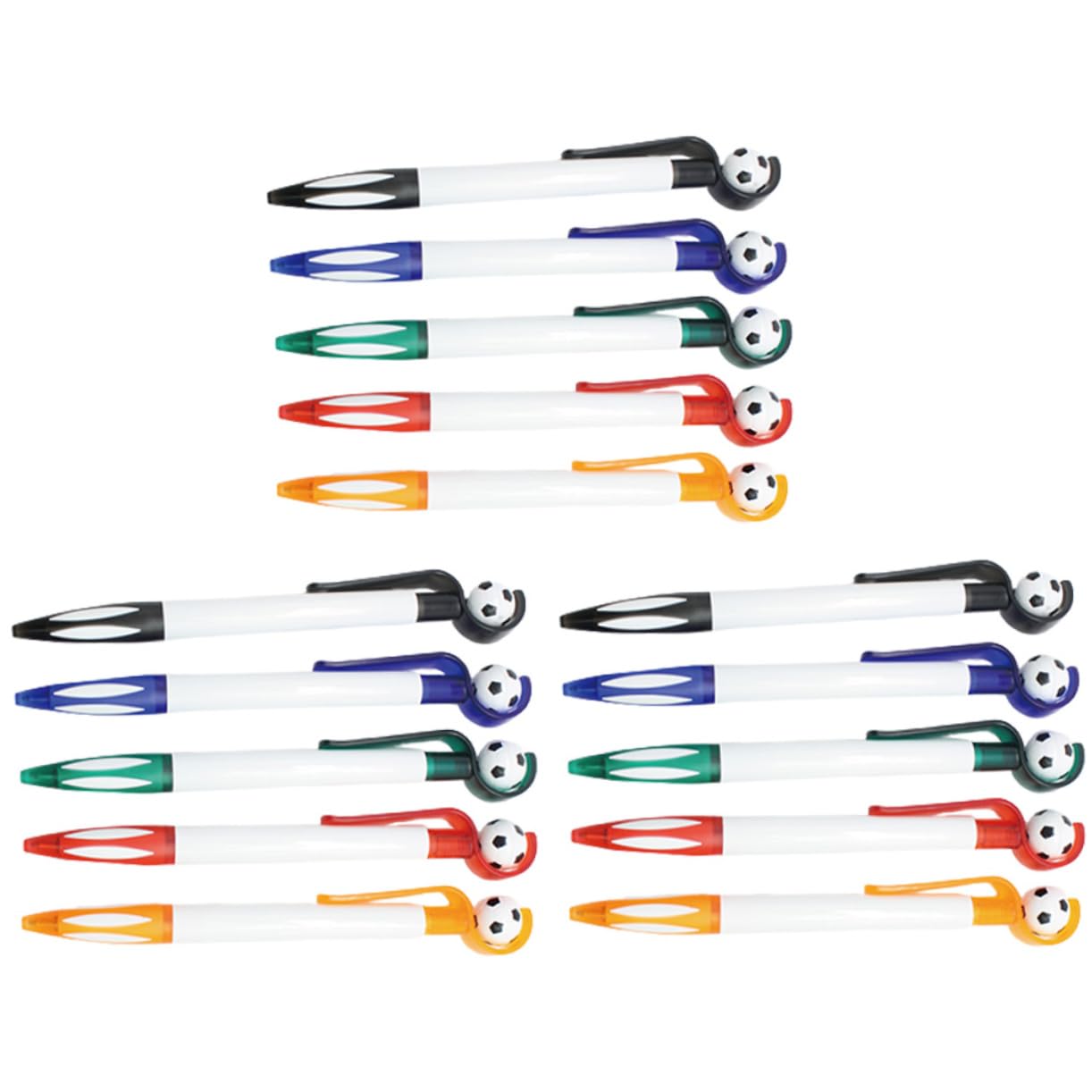 45 Pz penna a sfera da calcio penne a sfera penne a sfera scolastiche gadget scuola penne decorative penne a sfera da calcio penne da scrittura scolastiche plastica
