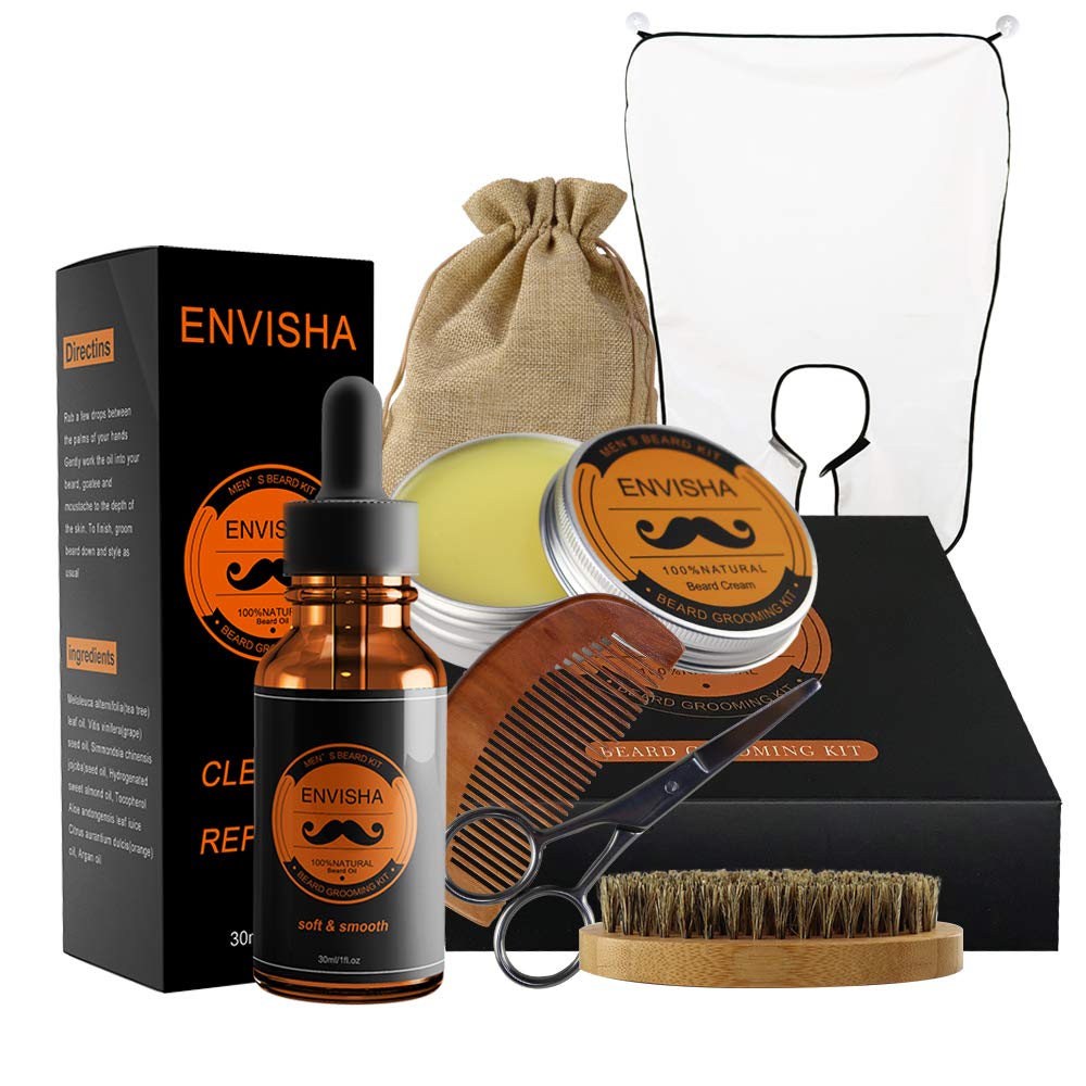 beard grooming kit with trimmer