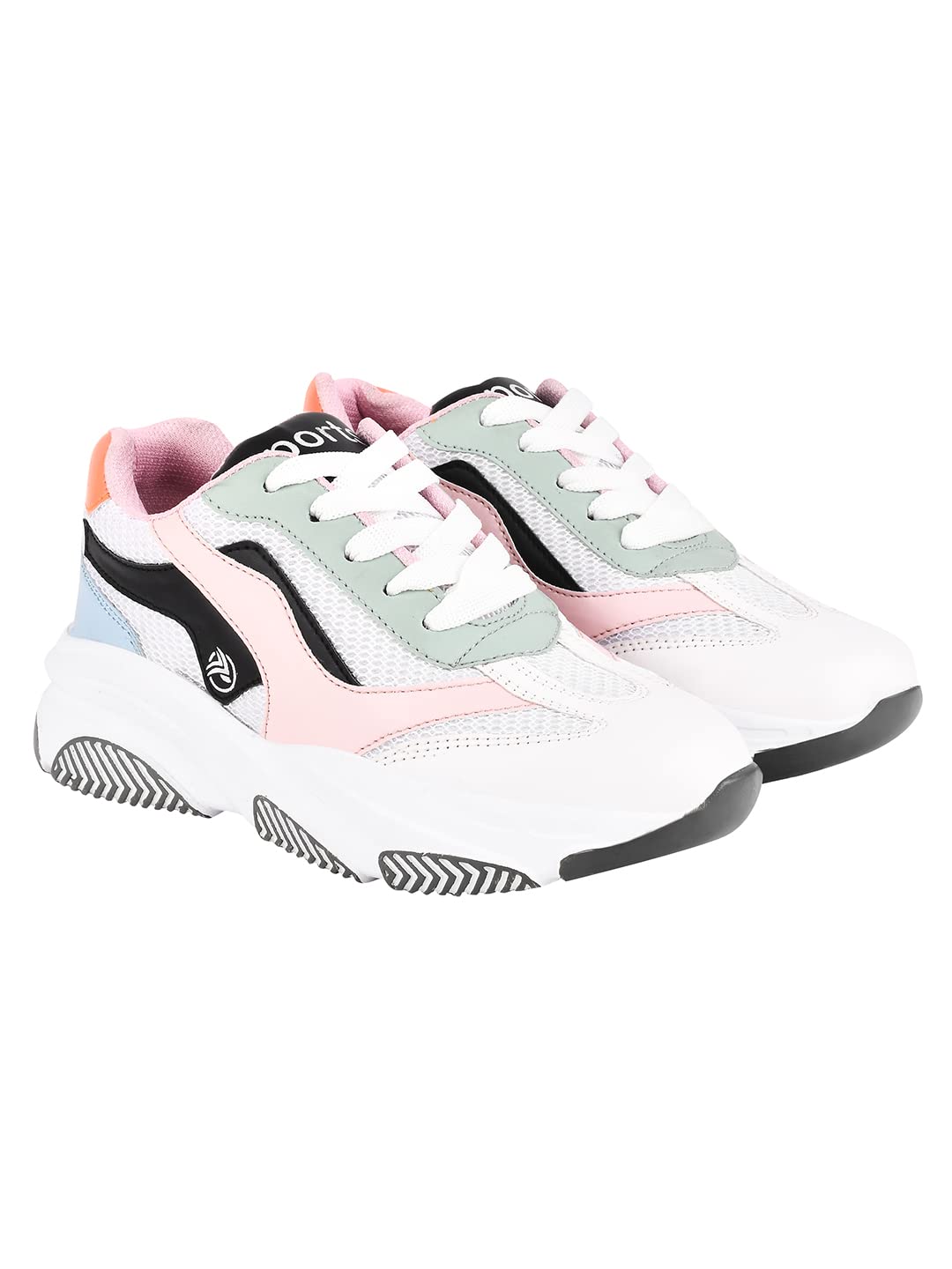 Shoetopia Smart Casual Comfortable White Sneakers for Women & Girls /UK4 (B0BYP6SPJD) Amazon Price History, Amazon Price Tracker