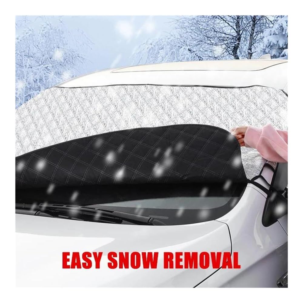 Impermeable a Prueba de Granizo, toldo Universal, Protector de Media Lona, ​​Parasol Exterior para Parabrisas Delantero, Cubre Parabrisas de Coche, protección contra heladas
