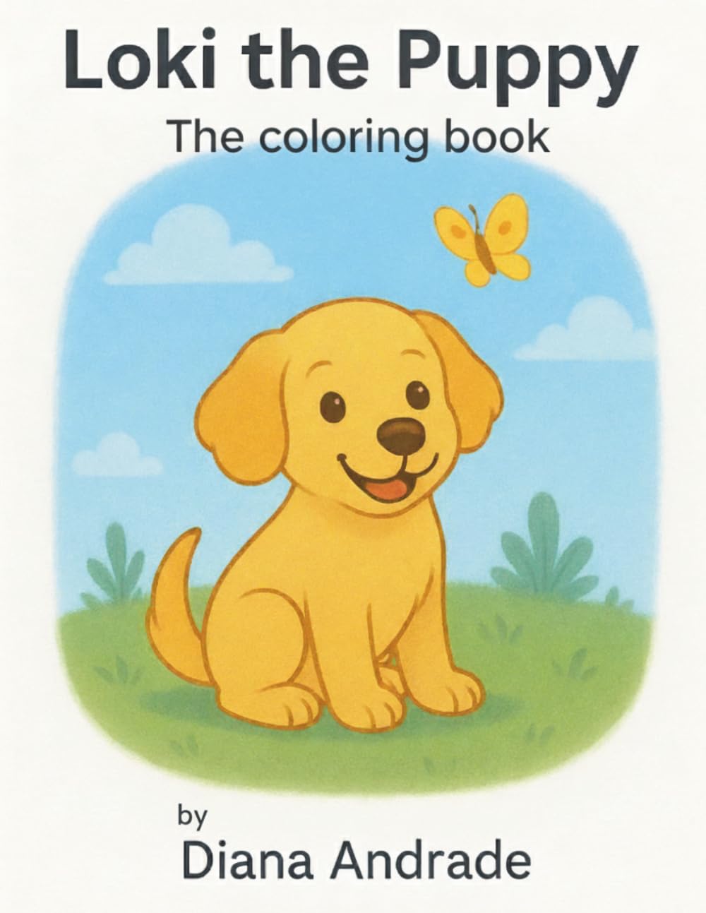 LOKI THE PUPPY THE COLORING BOOK (THE LOKI PUPPY ADVENTURES)
