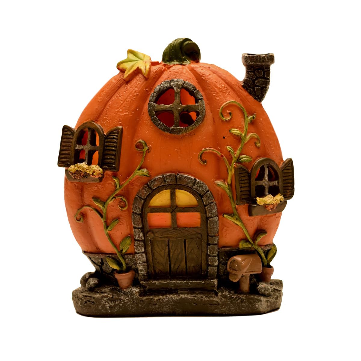 Lot de 30 figurines fantômes en résine - Décoration d'Halloween - Mini animaux - Obscurité dans le brillant - Figurines miniatures pour décoration de jardin, scènes de micro paysage DIY - Décoration