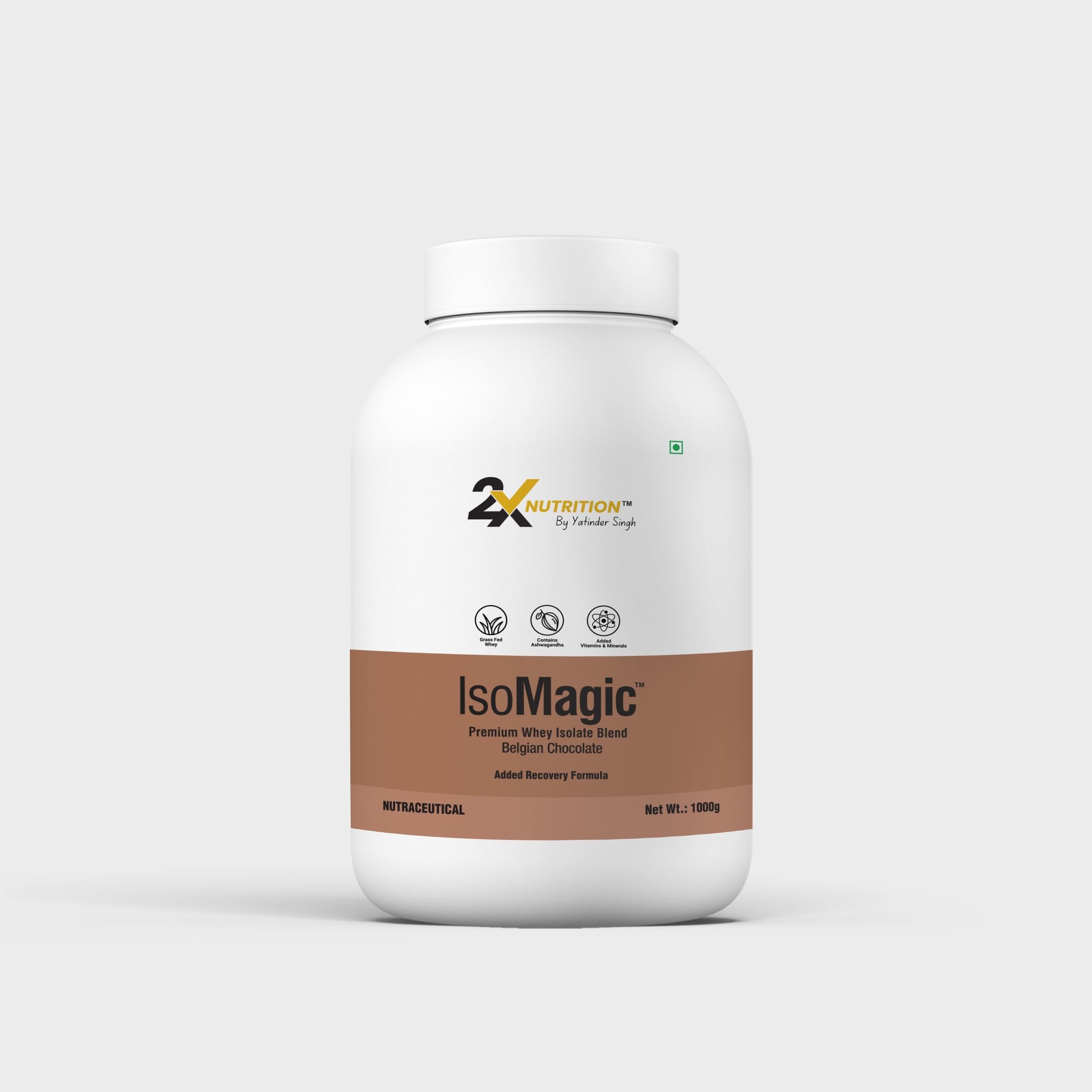 2X Nutrition Premium Whey Isolate Blend ISOMAGIC | 27.7 g Protein per serving | Low Fat (0.7g) & Carbs (3g) | Added free-form BCAA & L-Glutamine | Faster Muscle Growth & Recovery (B0DCBHGWSL) Amazon Price History, Amazon Price Tracker