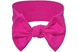 Afflatus Handmade Fuchsia Pink Toddler Headbands