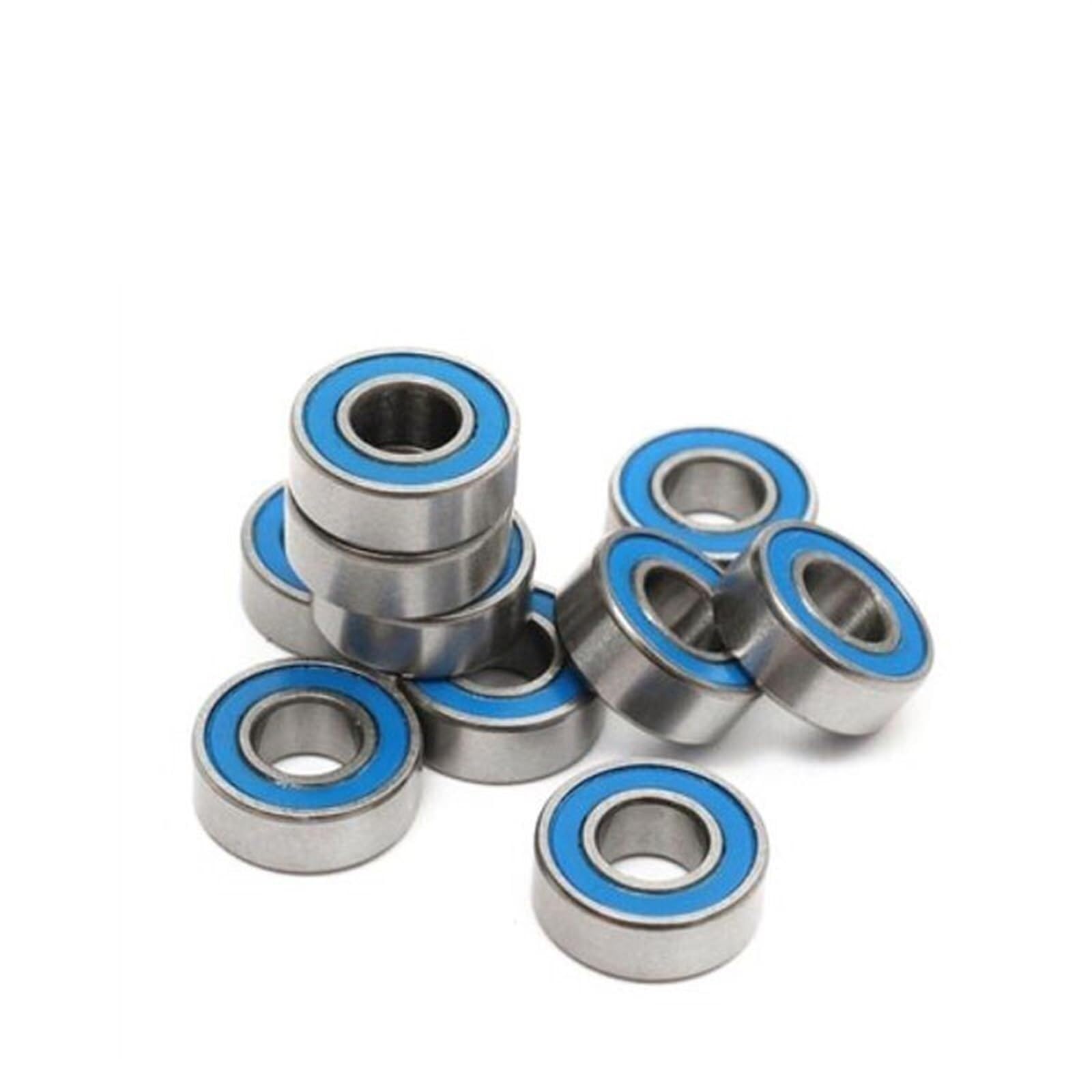 Bearing, MR85RS Bearing 20/50/100PCS 5x8x2.5 mm ABEC-7 Hobby Electric RC Car Truck MR85 RS 2RS Ball Bearings MR85-2RS Black Sealed Wear Resistance(100PCS)