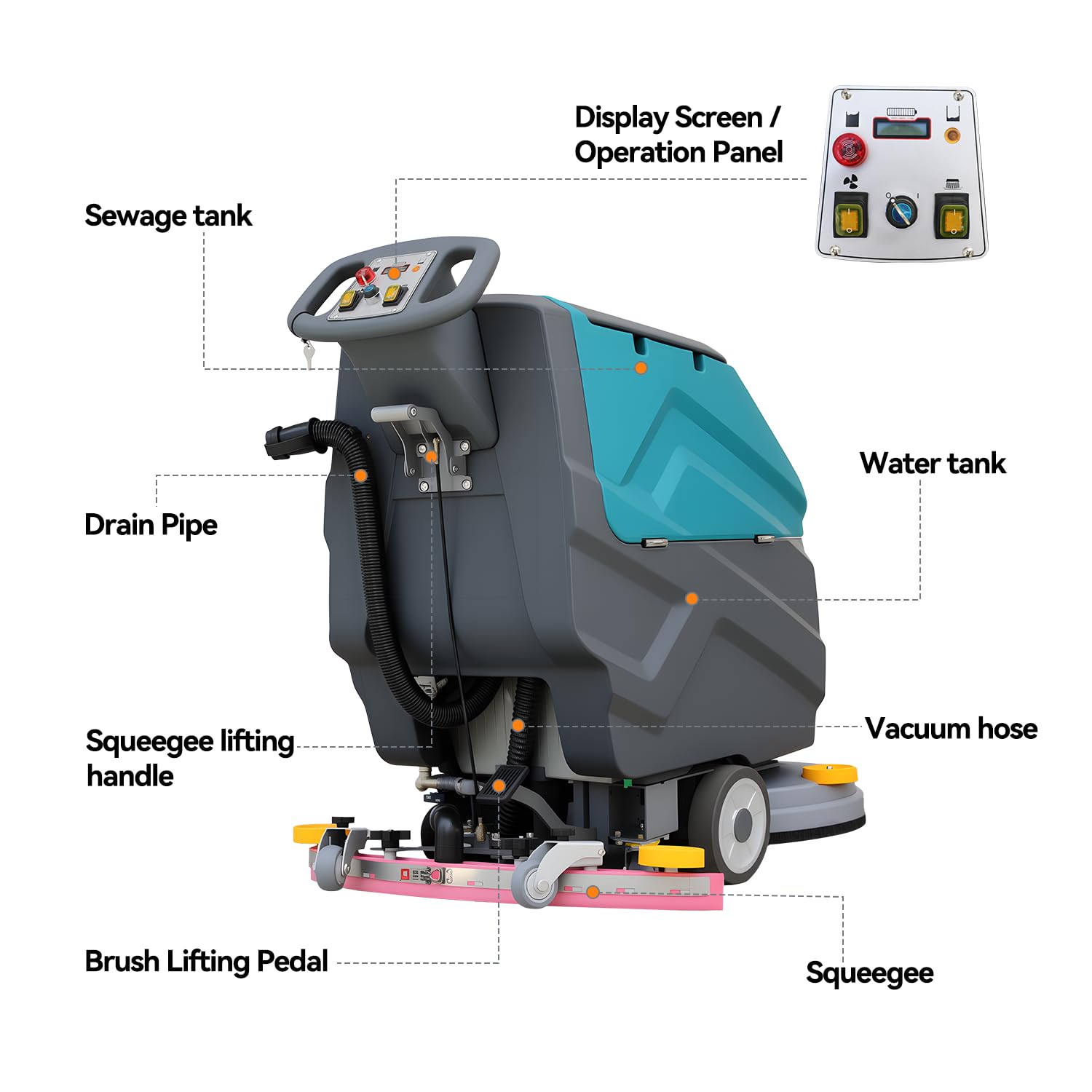 Portable Carpet & Upholstery Cleaner Machine,15 Kpa Strong Suction Couch Cleaner Machine for Pet Stain, Rug, Couch, Car, Furniture & Stair, Spot Cleaner with Versatile Tools & Self-Cleaning System thumbnail 8