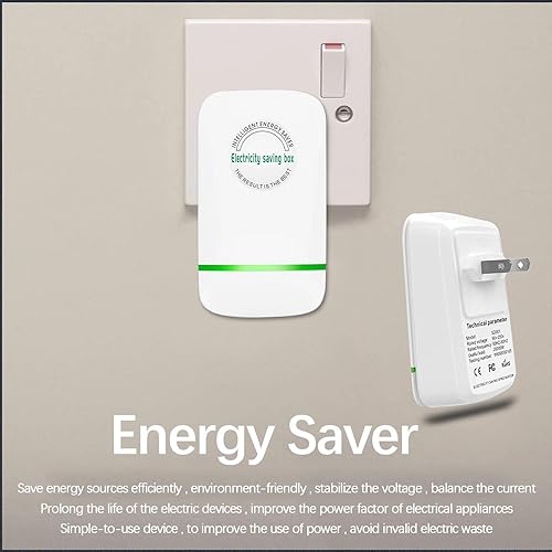 Miniatura 6 de Paquete de 2 ahorradores de energía ahorro de energía ahorro de energía ahorro de electricidad caja de ahorro de electricidad dispositivo de mercado