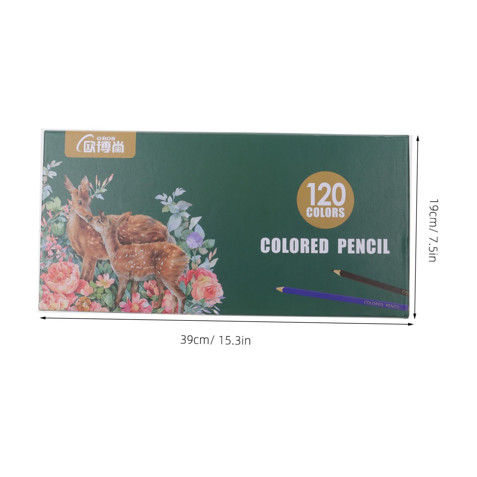120 pièces Crayons de Couleur Huileux Couleurs Ensemble de Crayons Artistiques pour Adultes et Garçon Fille Boîte Transparente Facile à Utiliser et Durables pour Dessin et