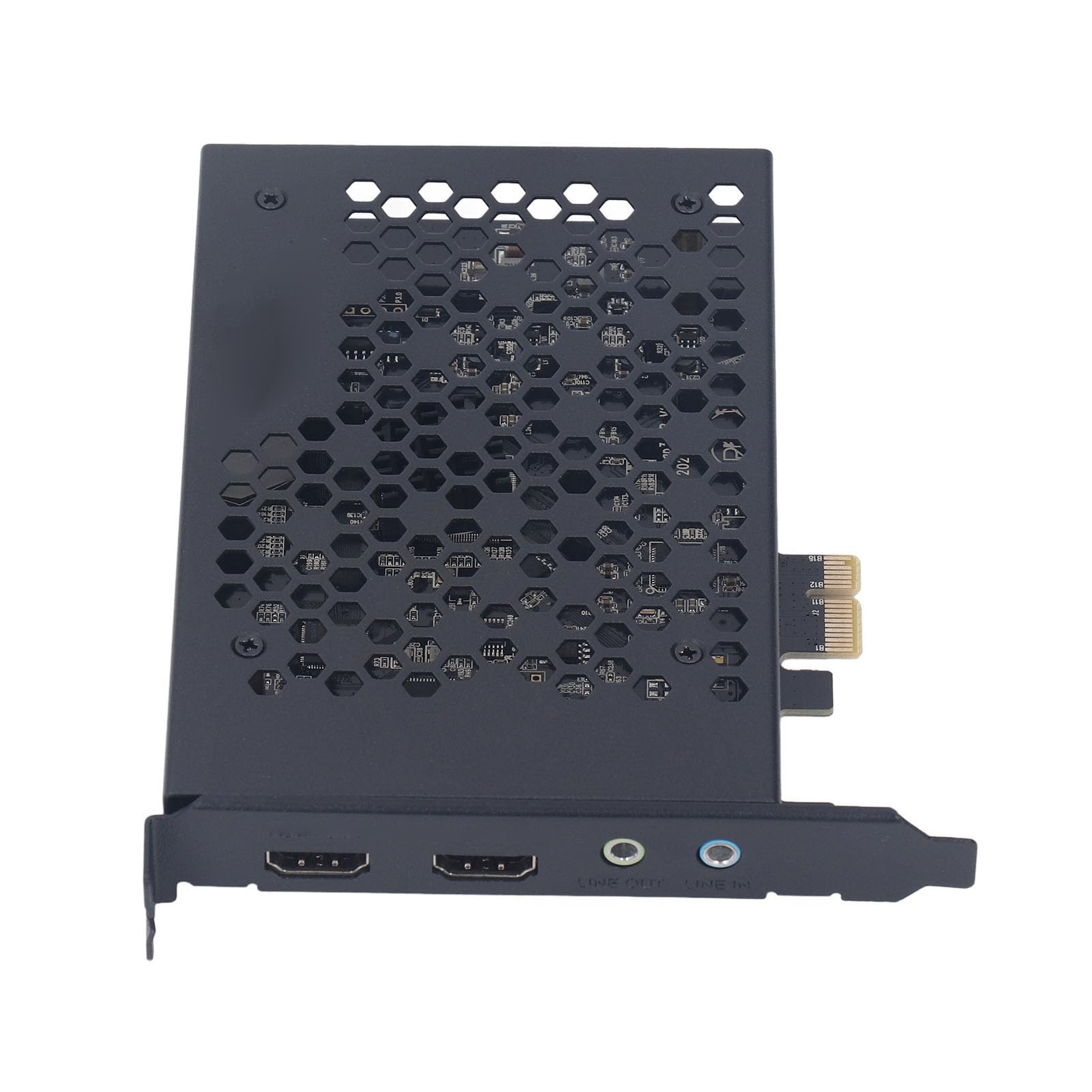 Scheda di Acquisizione Giochi PCIe HDMI 4K, Scheda di Acquisizione Video PCIe Interna Gen2 X1 Registrazione Audio Video per Windows, per, per, per Switch