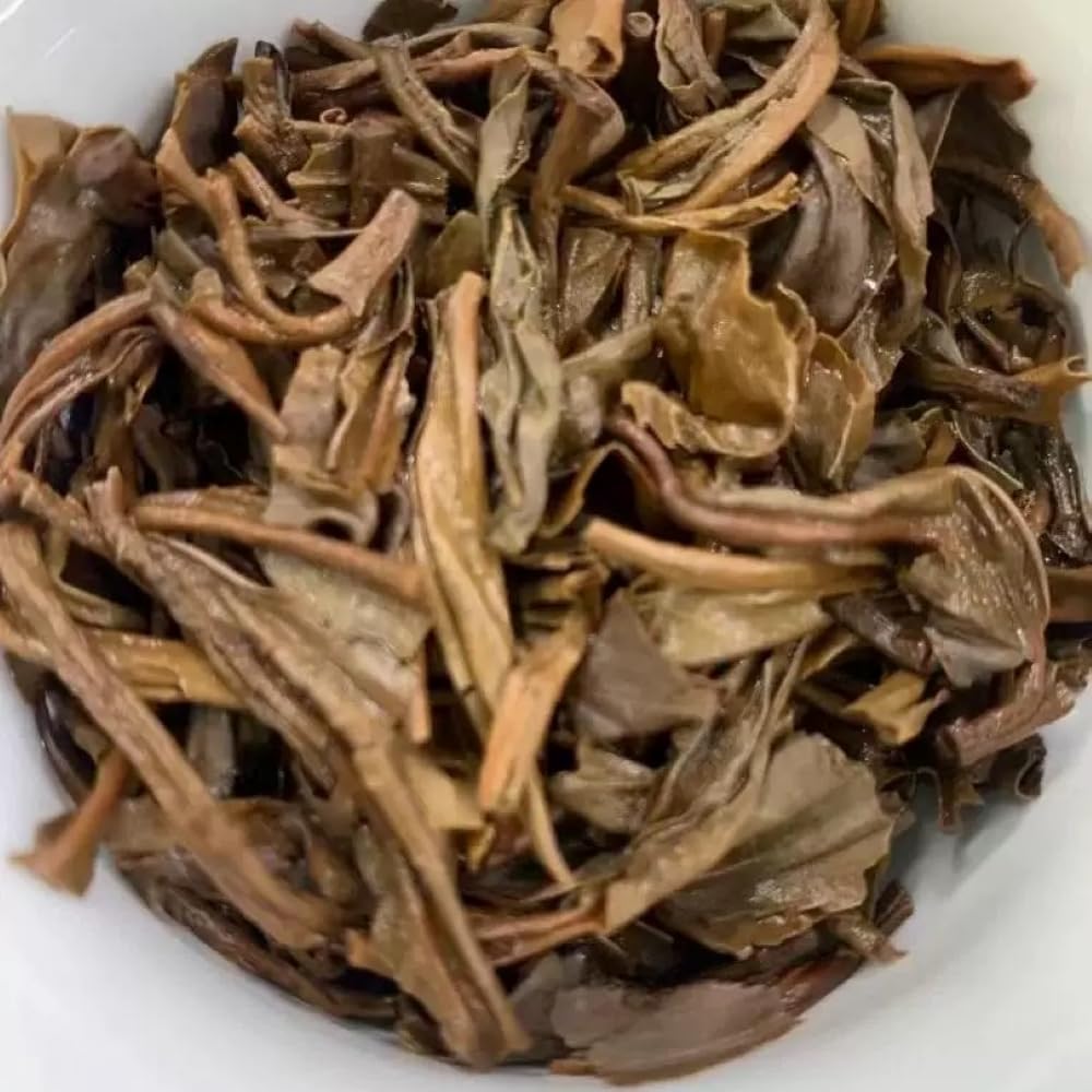 Mengku Rongshi 2010 Grande Sigillo Rosso Tè Pu-Erh Crudo in Torta, 400g
