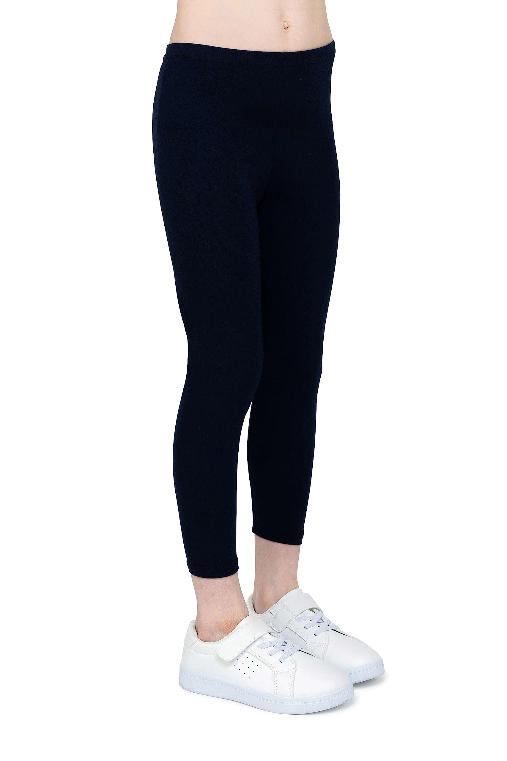 Leggings de algodón para niñas, Suaves y cómodos, para Entrenamiento Casual, Estilo Elegante, Ropa básica Zoe — view 14
