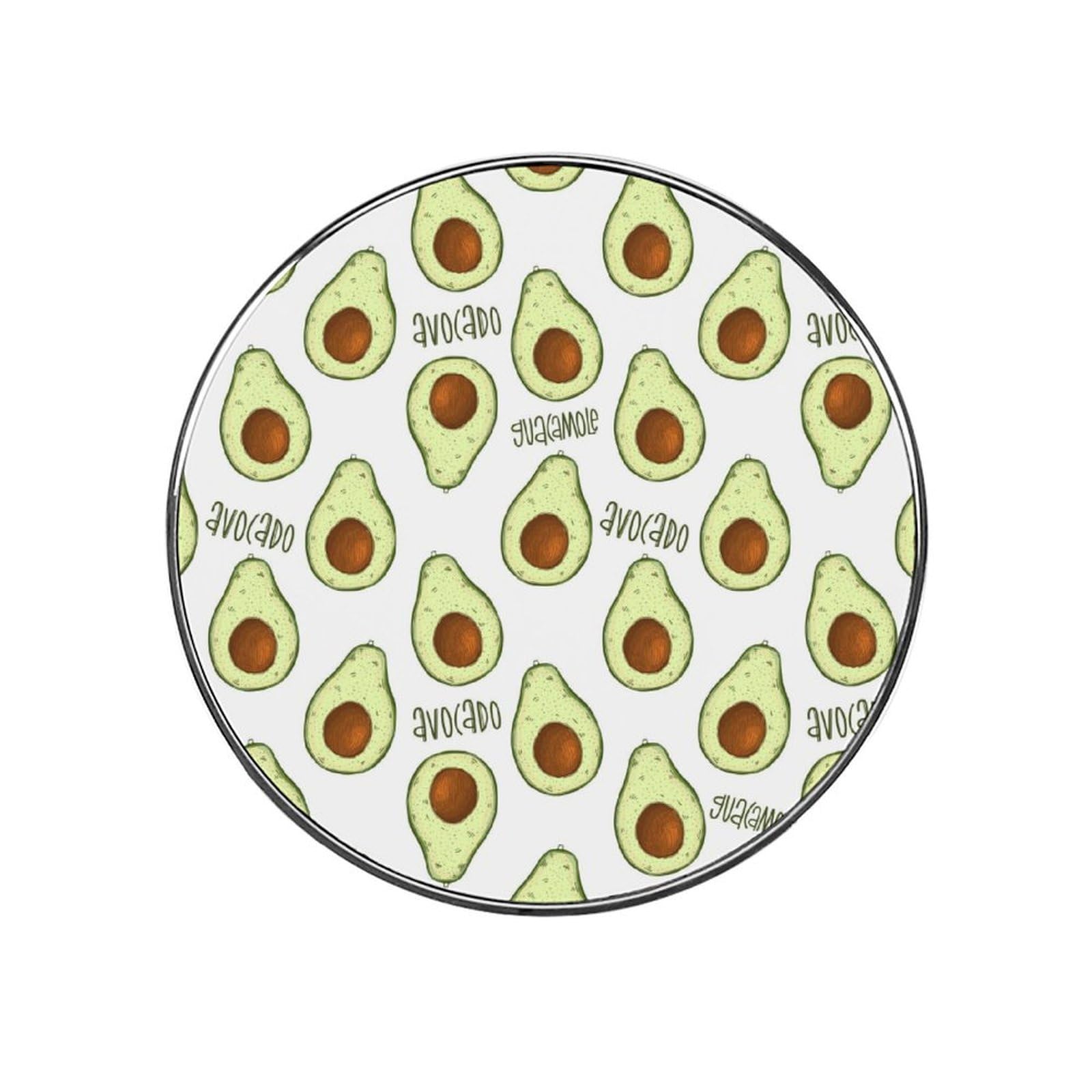 Avocado Alloy Fridge Magnet For Office Cabinet Refrigerator Whiteboard Photo