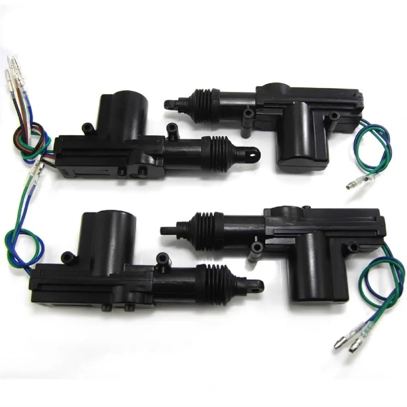 Sistema Alarma Antirrobo Coche Kit de Motor Cerradura Central energía Universal for Puerta Coche, 12V, con actuador Cable 2/5, Sistema Bloqueo Remoto for vehículo