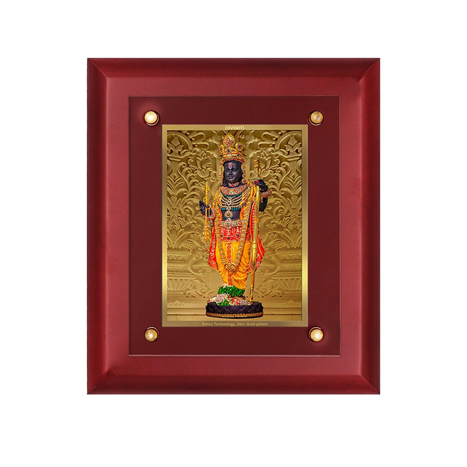 Khatu Shyam Gold Photo Frame - 24K Luxury -12