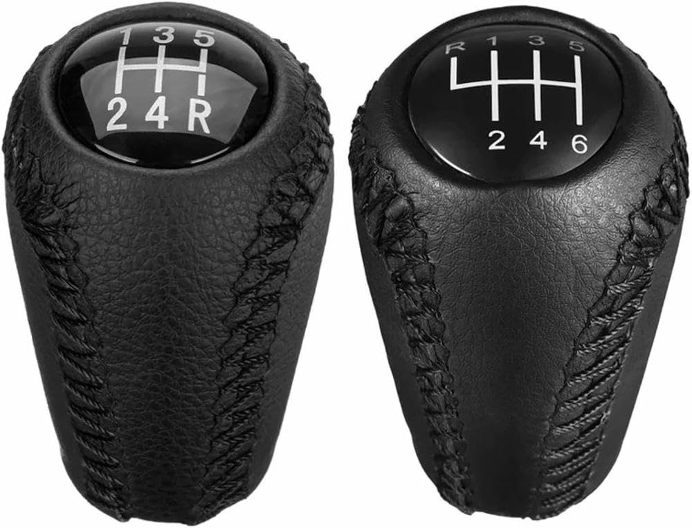 GZNBB Car Manual Gear Shift Knob Boot Cover Gaiter Lever Shifter Handle Stick, for Mazda MX-5 NC III 2005-2014