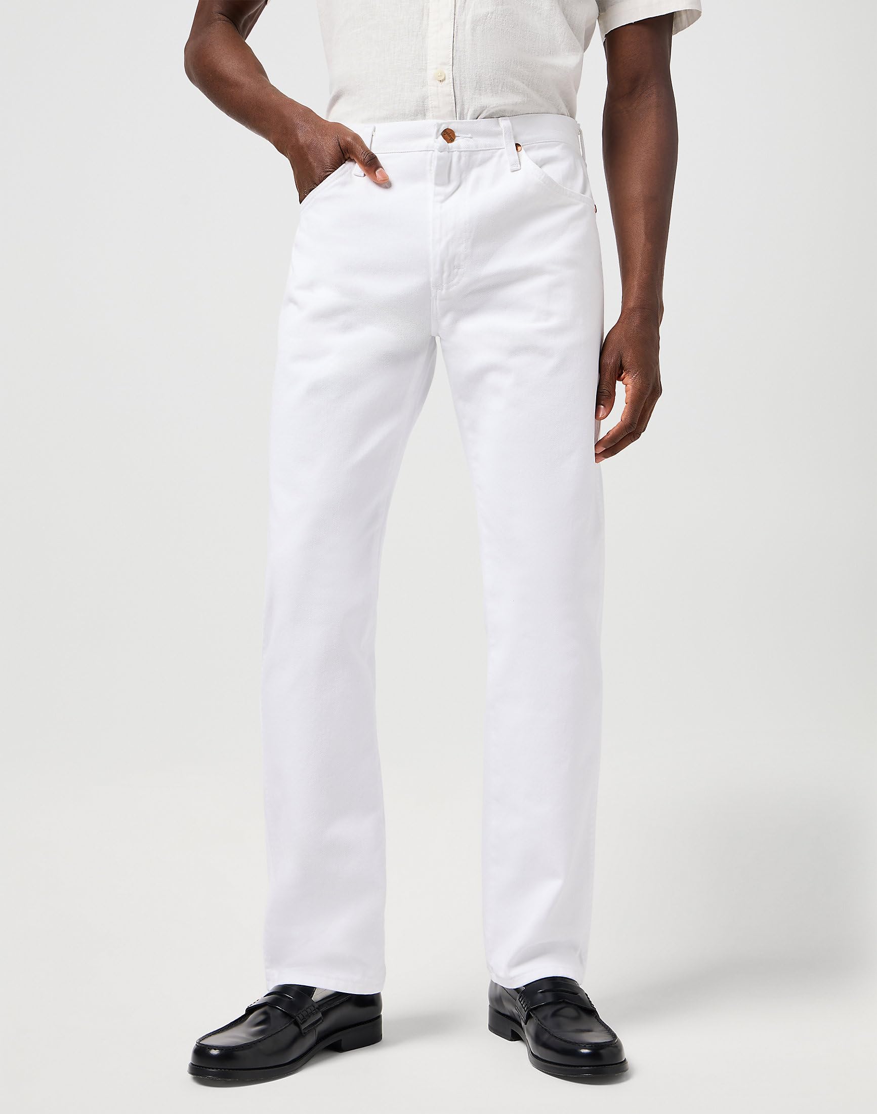 Wrangler - Jeans Hombre - Corte Bootcut Regular Original - 13Mwz - Wash Envejecido