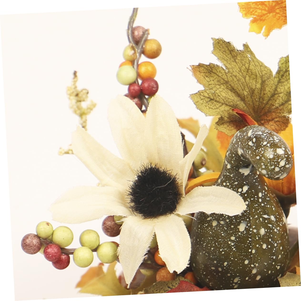 Abaodam 4 Piezas De Centros De Mesa De Cosecha para Mesas De Calabazas Artificiales para Acción De Gracias Y Navidad