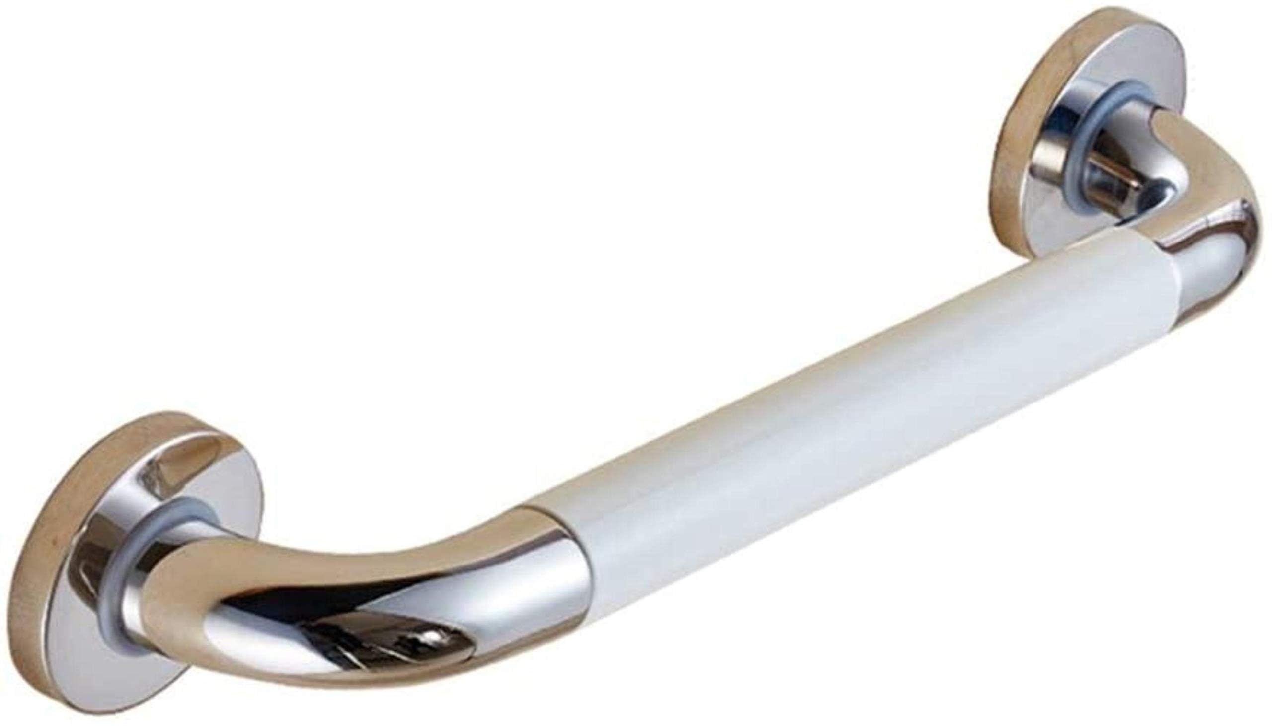 Barra De Apoyo For Baño, Pasamanos,Manija For Baño,Pasamanos For Ducha Y Pared,Barra De Apoyo De Cromo Pulido,Barra De Apoyo Segura, Pasamanos For Personas Mayores, Barra De Apoyo For Inodoro, (58 Cm)