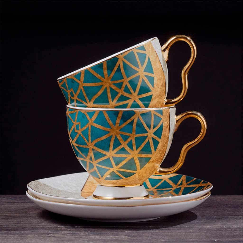 Zestaw Do Kawy Z Porcelany Kostnej Inkrustowany Złotem Porcelanowy Zestaw Do Herbaty Filiżanka Kubek Ceramiczny Mlecznik Czajniczek Dzbanek Na Mleko Naczynia Do Kawy