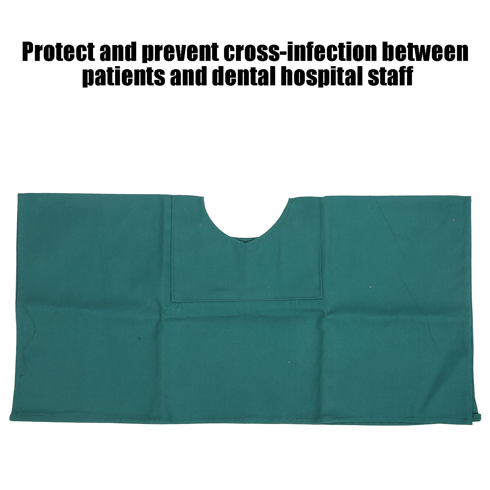FILFEEL Dental OP-Abdecktücher, Dental OP-Abdecktücher mit Loch Baumwolle, Dental OP-Abdecktücher Baumwolle Krankenhaus Zahnarzt Chirurgie-Blatt-Abdeckung mit Loch-Zubehör