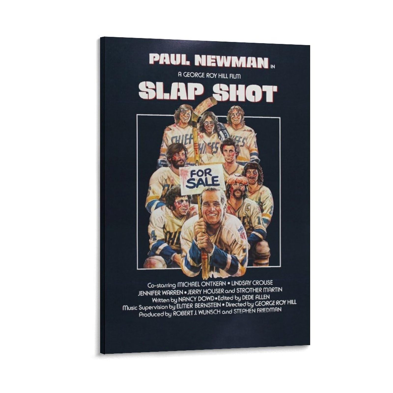 Amazon.co.jp: 古典映画のポスターSlap Shotスラップショット映画 
