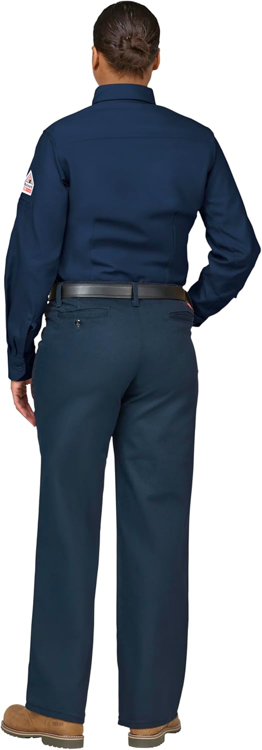 Bulwark FR Women's Iq Series Flame Resistant Endurance Long Sleeve Shirt