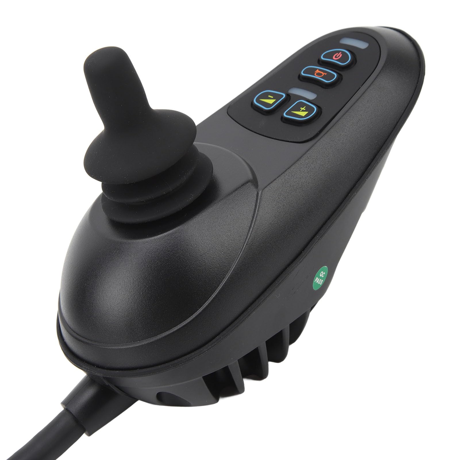 Cosiki Controlador de Silla de Ruedas con Cepillo Eléctrico con Conector de Freno para Movilidad DC24V - Fuerte Compatibilidad, Control Estable, Estacionamiento en Pendiente, para Sillas de Ruedas