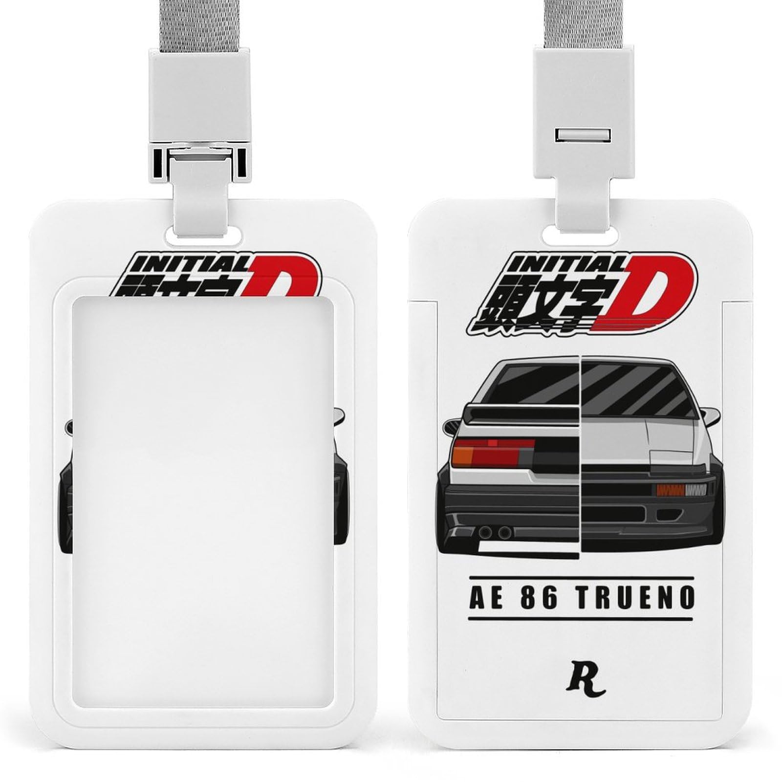 Amazon | 社員証ケース 頭文字d イニシャル D Ae86 カードホルダー ID