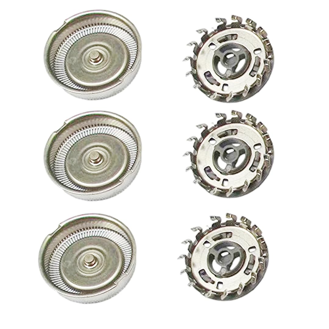 2024 New 3Pcs HQ4 Replacement Shaver Head Blade Cutters for P-hilips N-orelco HQ4, HQ4 Plus, HQ55, and HQ55 Plus, HQ56