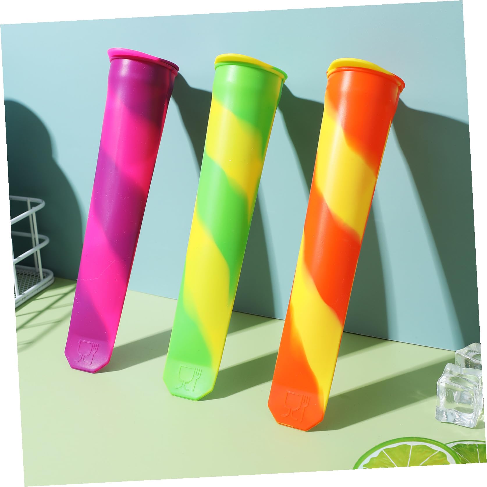 Moule à Glace Modèle Monobloc en Silicone 12 Pièces