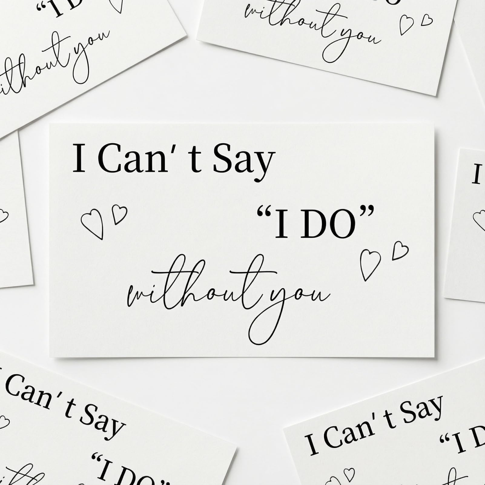 10 Pcs Bridesmaid Proposal Labels, I Can't Say I Do Without You Personalised Wine Bottle Labels for Maid of Honour, Bridesmaids Gift, Hen Party, Self-Adhesive Waterproof Stickers (8.9x5.1cm)