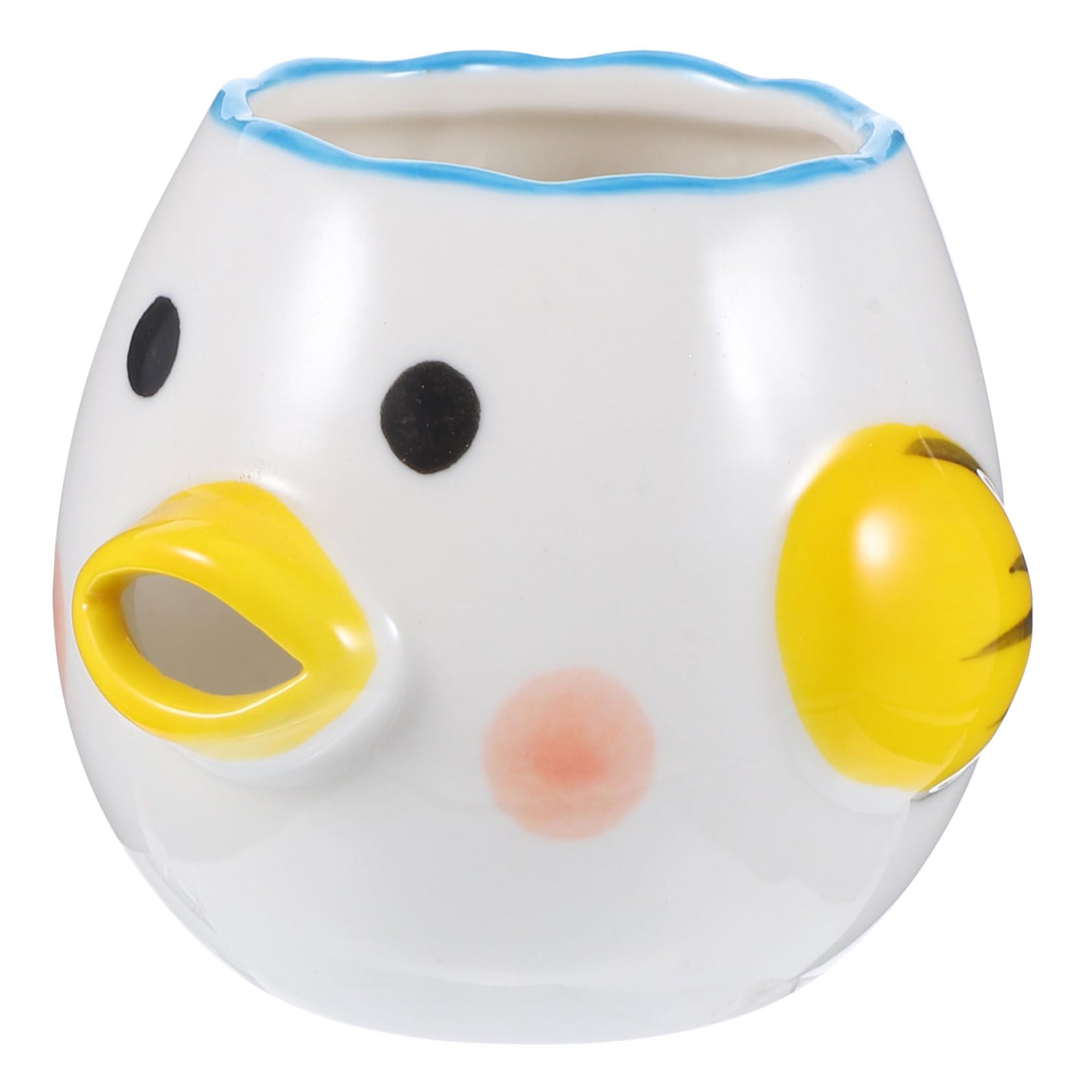 Unomor Egg Separator Ceramic Yolk Dividing Tool Kitchen Egg Separator for Baking