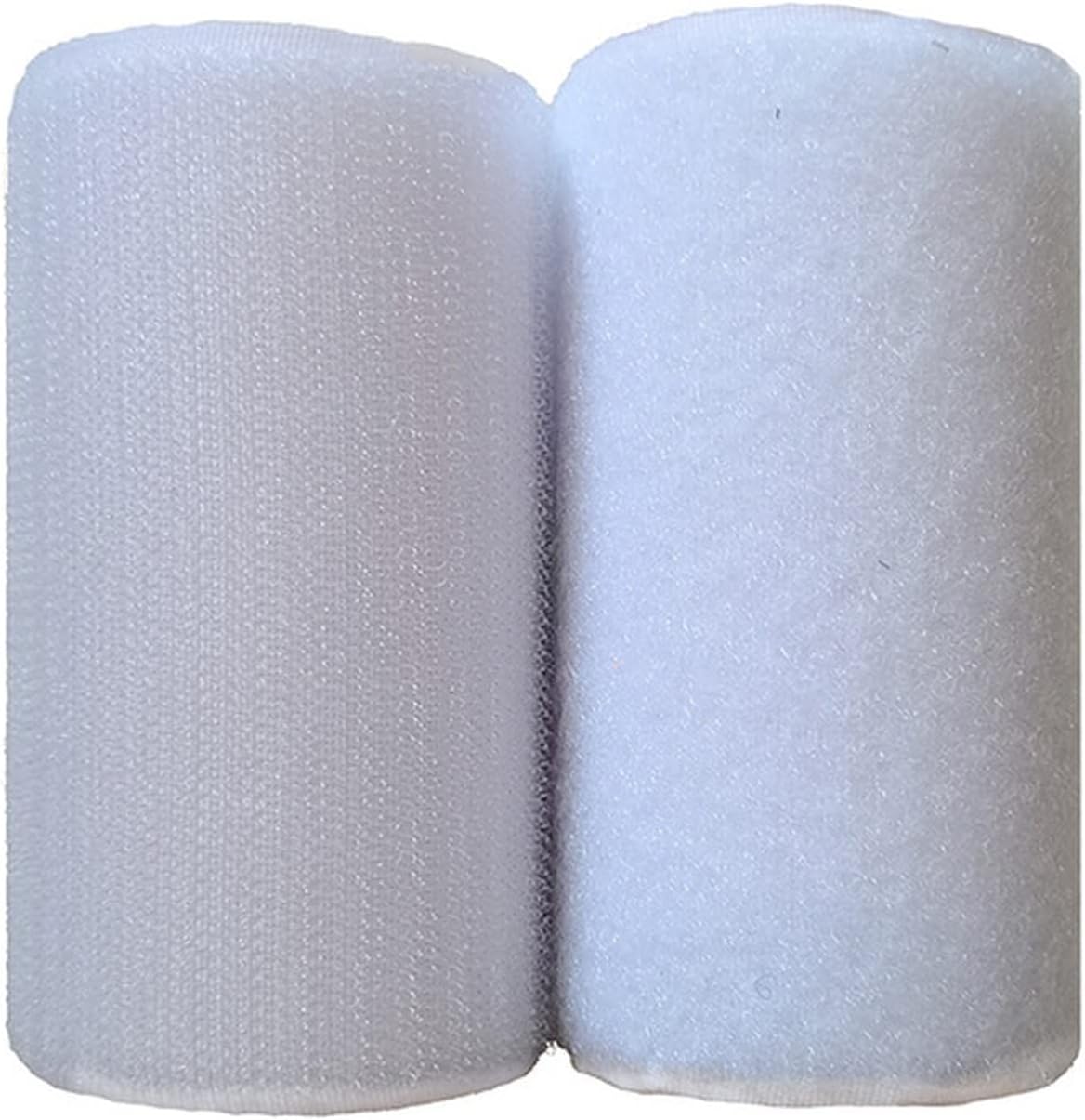 10cm width/1meter length nylon fastener tape no adhesive sewing magic loop hook sticker strip clothing stick tape(White)