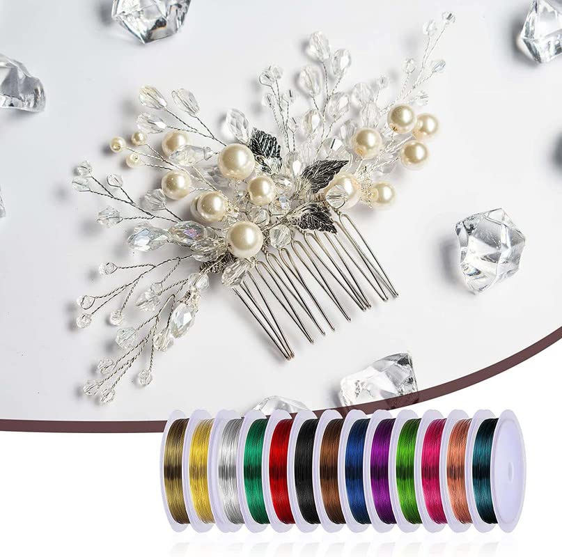 Image of DIY Crafts Pack Of 1 Roll, Shade No # 3, Rolls 0.38 mm Diameter 148-164 ft Tiger Tail Beading Wires Bright Bead Stringing Wires(Pack Of 1 Roll, Shade No # 3)
