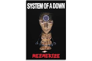 System of a Down Mezmerize Poster: Amplify Your Walls with Musical Intensity
