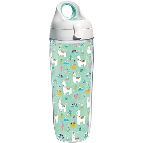 Tervis Llama Pattern Made in USA Double Walled Insulated Tumbler Travel Cup...