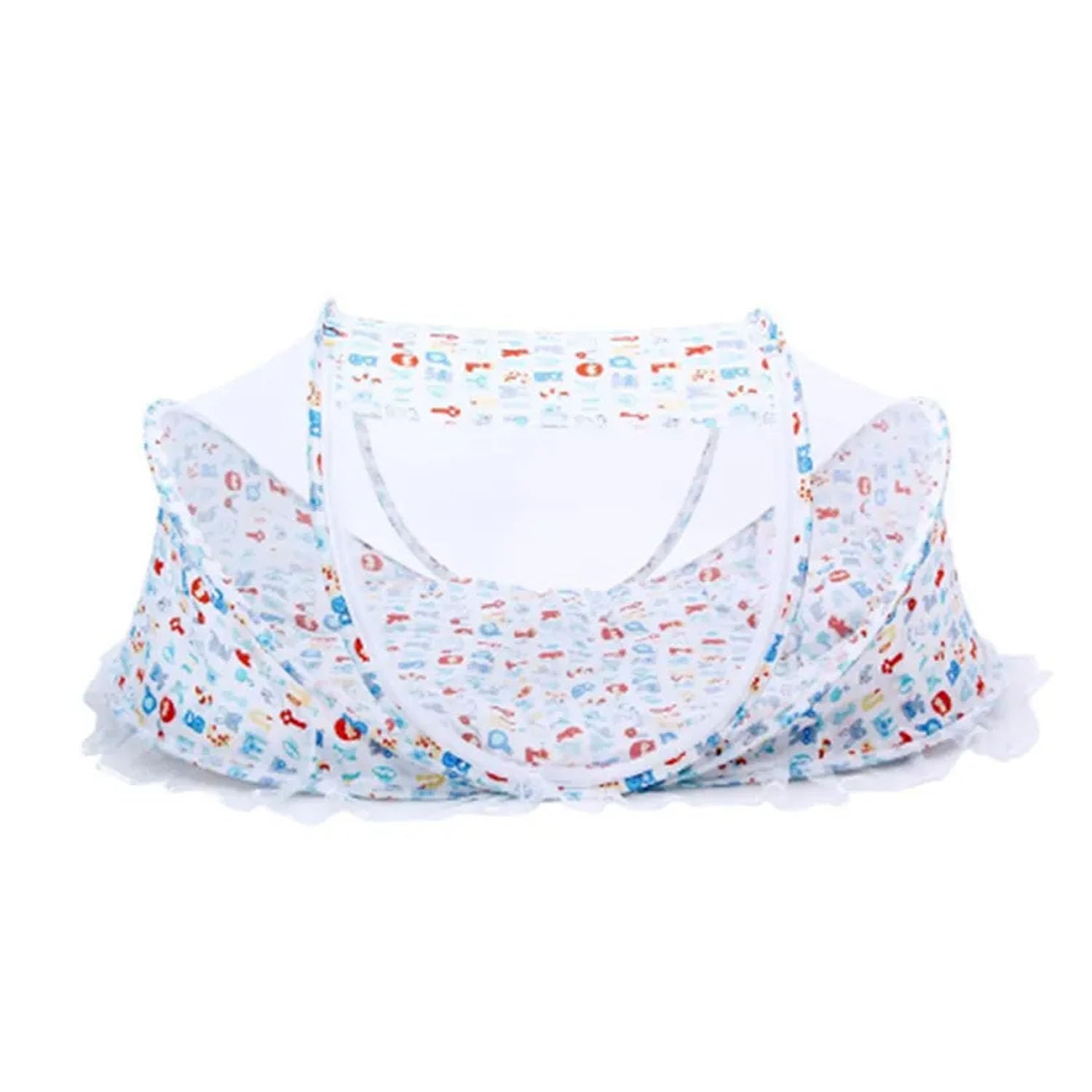 BAYBEEBaby Beddiing Set With Mosquito Net for Infant/Newborn Baby - Portable Nest Bed | Folding Toddlers bed Mosquito Net 0 to 24 months old Babies (Multicolor)