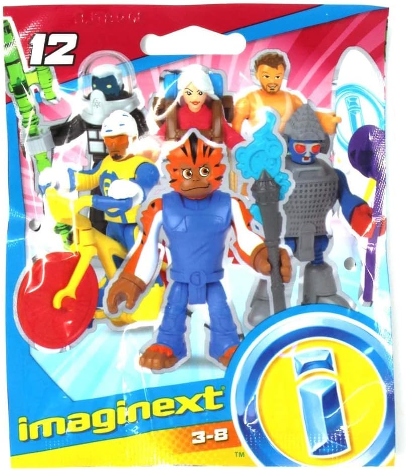 Imaginext シリーズ 12 ブラインドバッグ ~ サイクリストバイクレーサーフィギュア レーシング自転車アクセサリー付き