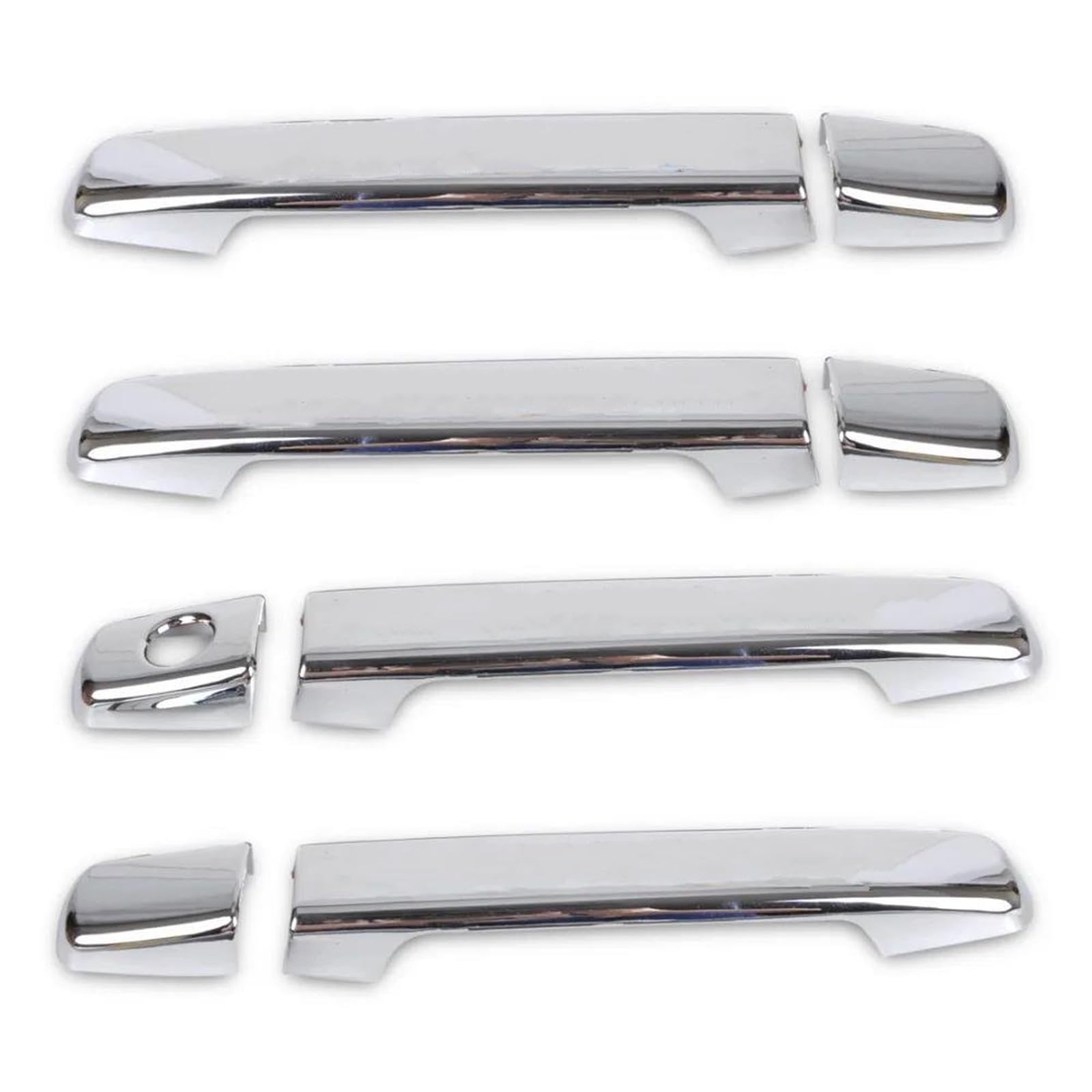ZAPORA Covers Sticker Door Handle Cover Bowl Trim Taillight Sticker Accessories for Nissan for Navara for Frontier D40 4Door 2005-2013(Handle Cover)