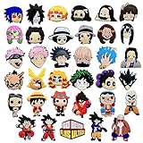 Wenmenra 35PCS Mixed Anime Shoe Charms for Shoe Charm Boys Girls Garden Clogs Party Supplies Gifts…