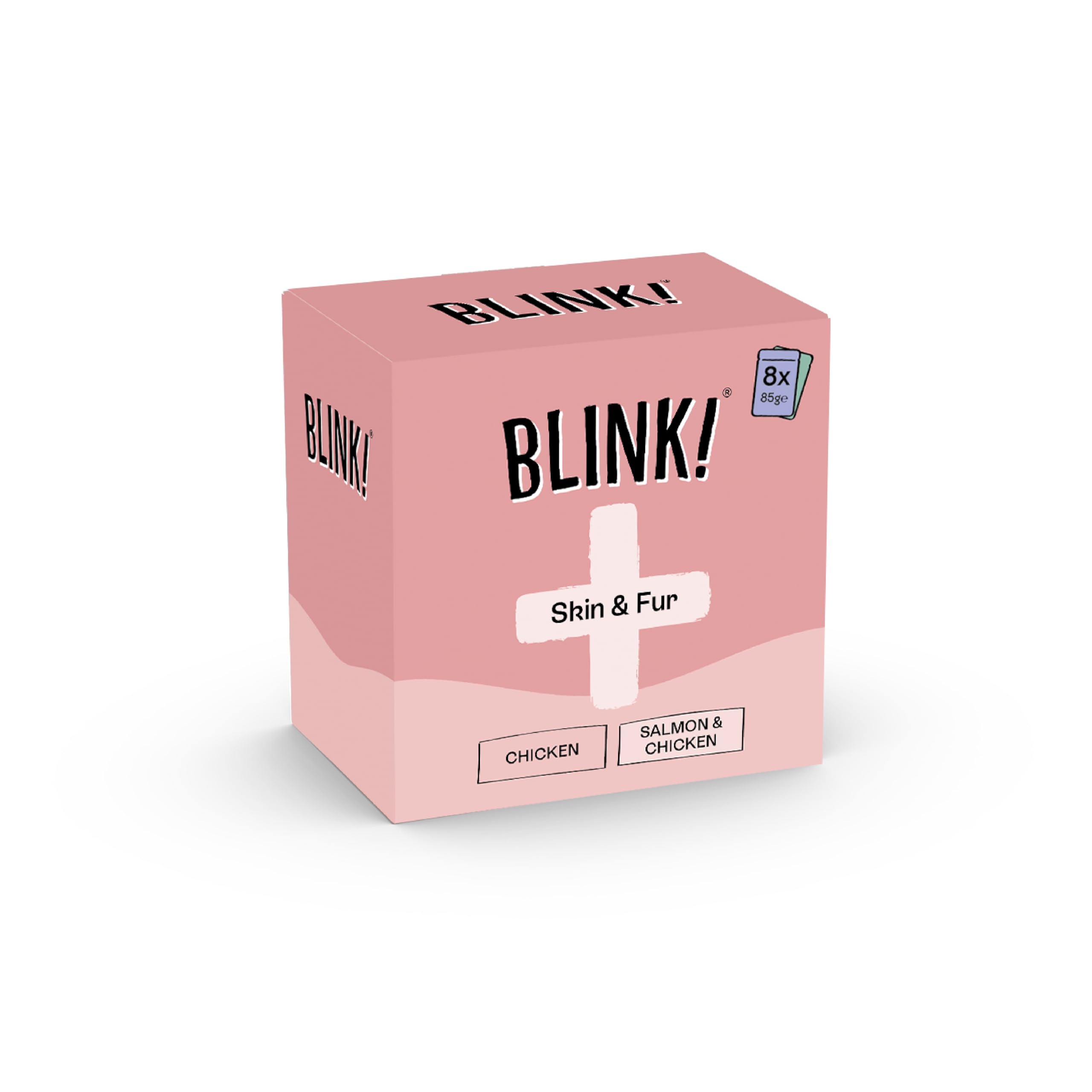 Blink Cat Wet Food Skin & Fur 8x85g