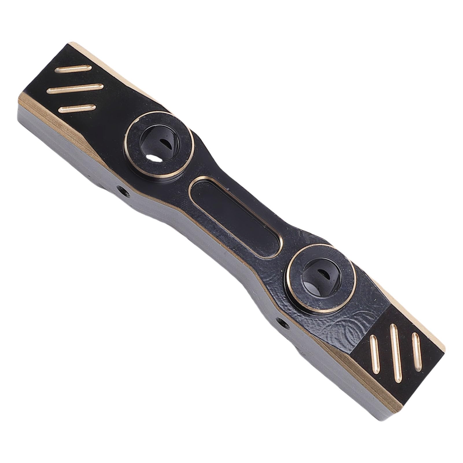 Traversa di ricambio per auto RC in ottone con lussuosa finitura in oro nero per dettagli squisiti per la costruzione di modelli per gli appassionati