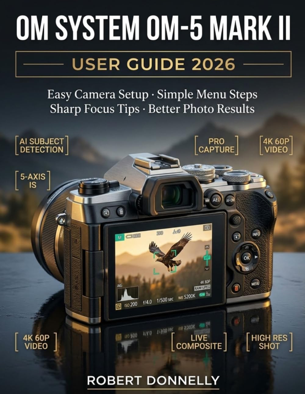 OM SYSTEM OM-5 Mark II User Guide 2026: Easy Camera Setup, Simple Menu Steps, Sharp Focus Tips, and Better Photo Results